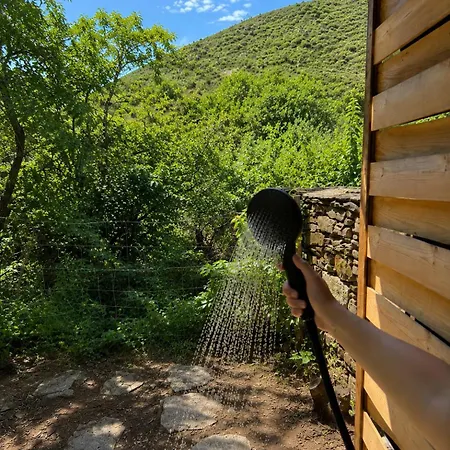 Dome Glamping Sous Les Etoiles, Riviere, Animaux, Douche Ambiance Bali, Cevennes Vialas