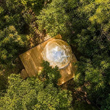 Dome Glamping Sous Les Etoiles, Riviere, Animaux, Douche Ambiance Bali, Cevennes Camping *