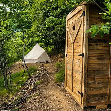 Dome Glamping Sous Les Etoiles, Riviere, Animaux, Douche Ambiance Bali, Cevennes Camping Vialas